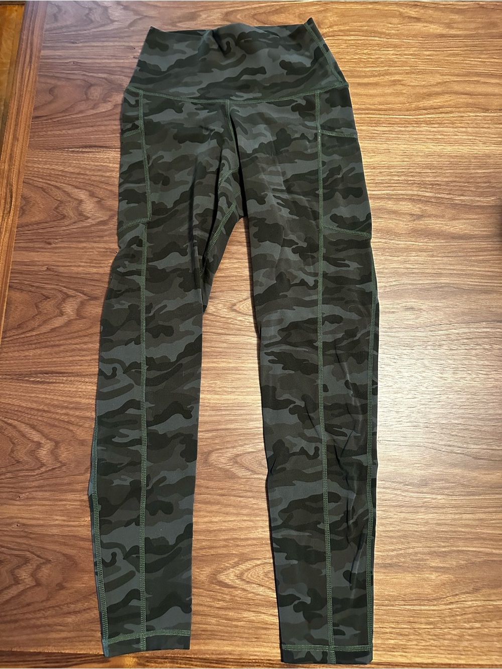 High-Waist Camo Leggings from Kamo Fitness